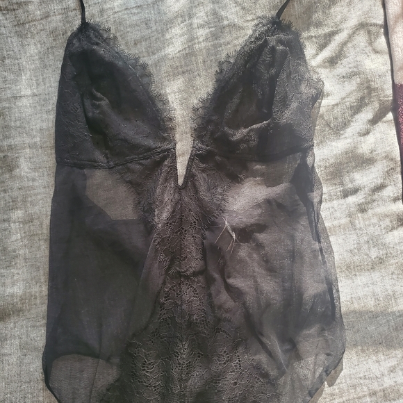 Victoria's Secret Other - Victoria's Secret Black Bodysuit.